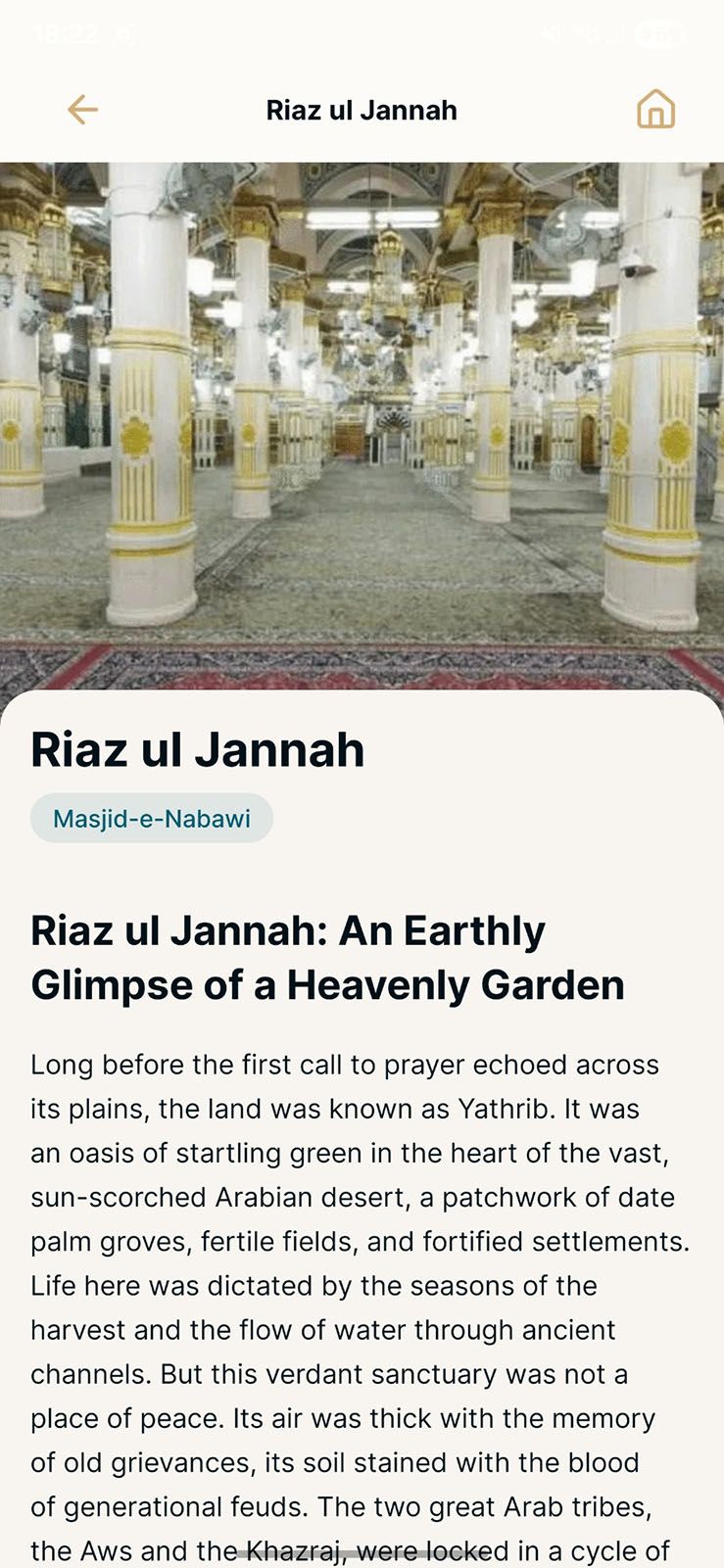 Umrah App screenshot - Plan with Confidence