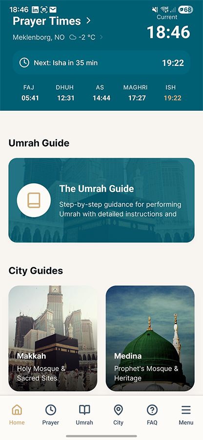 Umrah App - The Complete Umrah Guide App for step-by-step Umrah guidance with authentic duas